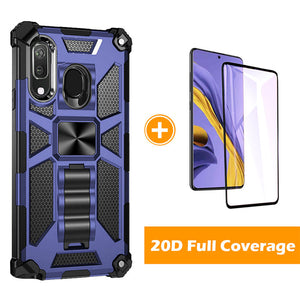 Luxury Armor Shockproof With Kickstand For SAMSUNG A20