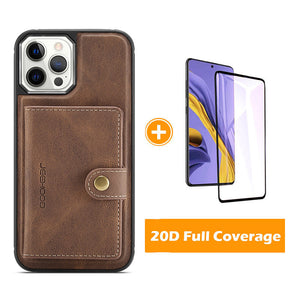 New Magnetic Separation Wallet Phone Case For iPhone 12Pro Max