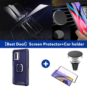 Robot Rotating Ring Bracket Phone Case For SAMSUNG Galaxy NOTE10