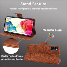 Load image into Gallery viewer, Flip Leather 3D Embossed Phone Case For Samsung Galaxy S20FE