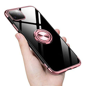 Boîtier d'anneau transparent couleur pour iPhone 6 / 6S 2020
