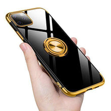 Load image into Gallery viewer, 2020 Transparent Colorful Magnetic Ring Holder Phone Case For iPhone 6/6s