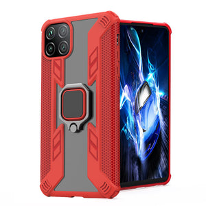 Warrior Style Magnetic Ring Kickstand Phone Cover For Huawei P40 Lite
