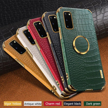 Load image into Gallery viewer, Colapachic Leather Magnetic Car Holder Phone Case For Samsung Galaxy S20