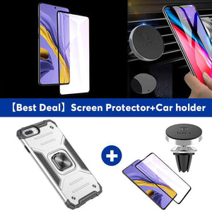 Vehicle-mounted fall-proof armor phone case  For iPhone 8 Plus