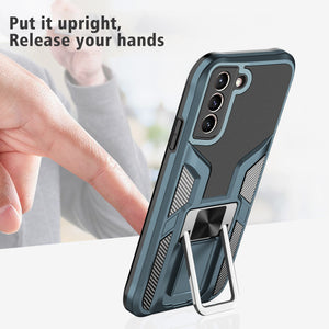 General’s Armor Magenic Ring Bracket Phone Case For SAMSUNG Galaxy S21PLUS 5G