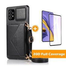 Load image into Gallery viewer, Triangle Crossbody Multifunctional Wallet Card Leather Case For Samsung Galaxy A32(5G)
