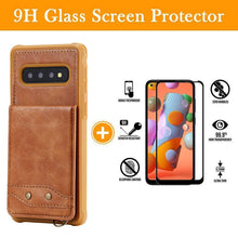 Load image into Gallery viewer, Rear Cover Type Protective Card Holster Phone Case For SAMSUNG Galaxy S10 PLUS