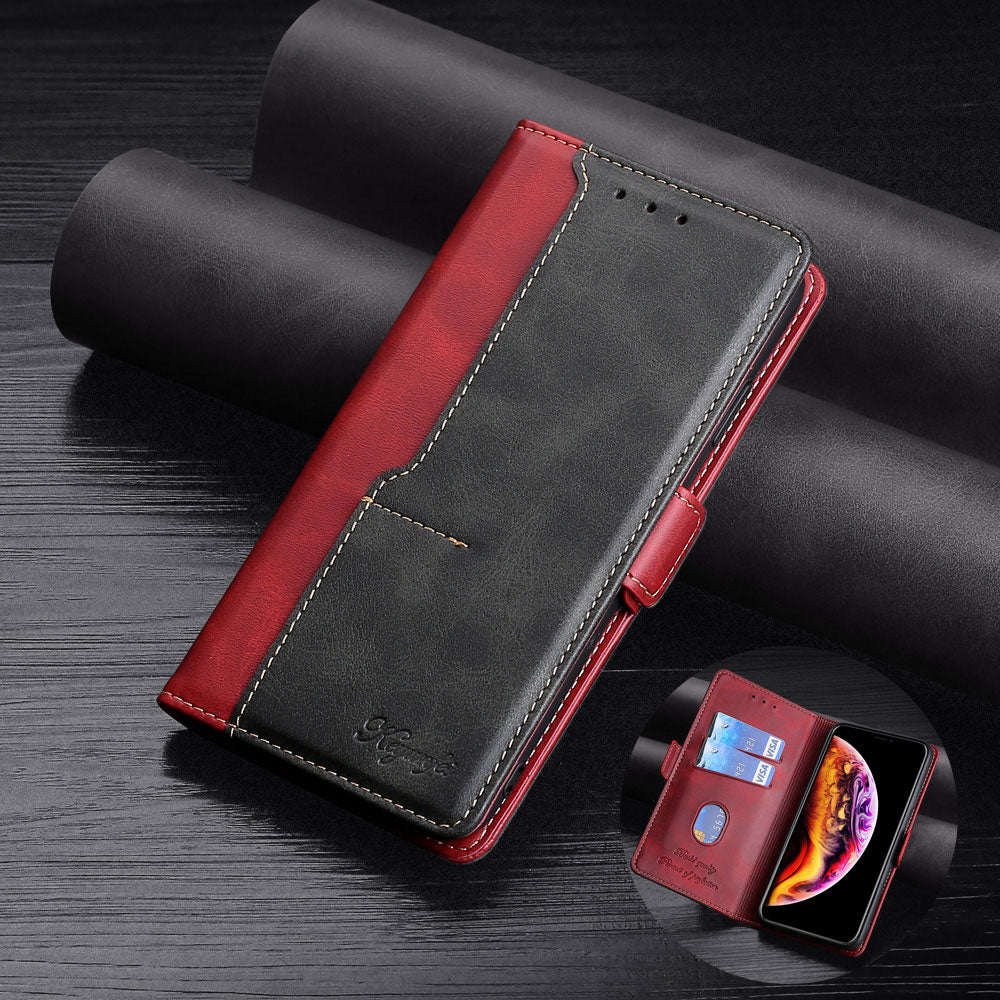Nouveau portefeuille de portefeuille de portefeuille en cuir pour Google Pixel 5