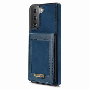 RFID Back Cover Card Wallet Phone Case For SAMSUNG Galaxy S21FE 5G