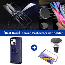 Load image into Gallery viewer, Robot Rotating Ring Bracket Phone Case For iPhone 13