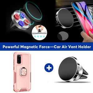 Robot Rotating Ring Bracket Phone Case For SAMSUNG Galaxy S20/S20 5G
