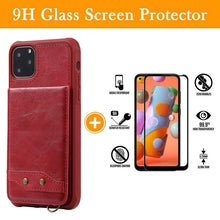 Load image into Gallery viewer, Rear Cover Type Protective Card Holster Phone Case For iPhone 11ProMax