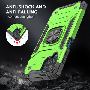 Vehicle-mounted Shockproof Armor Phone Case  For SAMSUNG A12