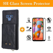 Load image into Gallery viewer, Rear Cover Type Protective Card Holster Phone Case For SAMSUNG Galaxy NOTE9
