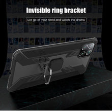 Load image into Gallery viewer, Warrior Style Magnetic Ring Kickstand Phone Cover For Huawei P40 Lite