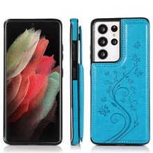 Load image into Gallery viewer, New Luxury Wallet Phone Case For Samsung Galaxy S21 Ultra 5G