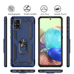 Luxury Armor Ring Bracket Phone Case For Samsung A Series