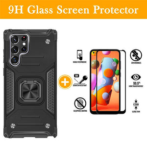 【HOT】Vehicle-mounted Shockproof Armor Phone Case  For SAMSUNG Galaxy S23ULTRA