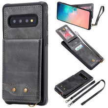 Load image into Gallery viewer, Rear Cover Type Protective Card Holster Phone Case For SAMSUNG Galaxy S10 PLUS