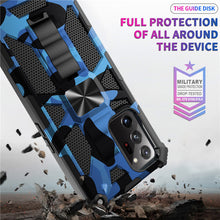Load image into Gallery viewer, Camouflage Luxury Armor Shockproof Case With Kickstand For Samsung Galaxy NOTE20Ultra