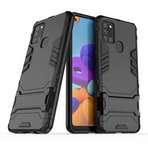 2020 New  Shockproof Special Armor Bracket Phone Case For Samsung A21S / A31