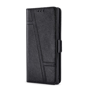 Trapezoidal Side Buckle Soft Leather Wallet case For iPhone 11/11PRO/11PRO MAX