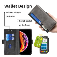 Load image into Gallery viewer, New Leather Wallet Flip Magnet Cover Case For Samsung Galaxy S21 Series