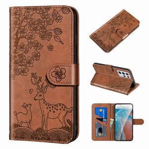 High Quality Leather Protection Wallet Flip Card Case For SAMSUNG Galaxy S21Ultra