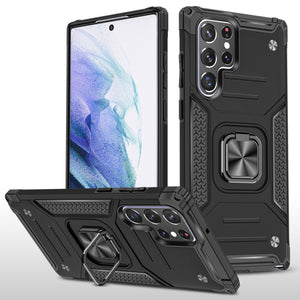 【HOT】Vehicle-mounted Shockproof Armor Phone Case  For SAMSUNG Galaxy S22ULTRA