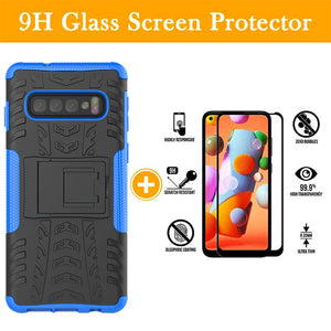 Rubber Hard Armor Cover Case For Samsung Galaxy S10/S10 Plus