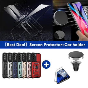 Luxury Lens Protection Vehicle-mounted Shockproof Case For Samsung S22plus