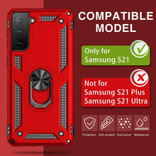 Load image into Gallery viewer, Luxury Armor Ring Bracket Phone Case For Samsung S21 Plus(5G)