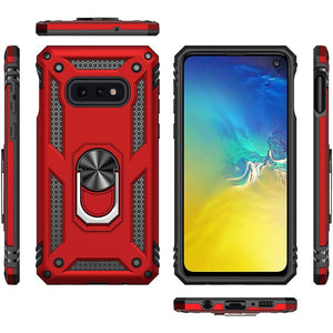Luxury Armor Ring Bracket Phone Case For Samsung S10e-Fast Delivery