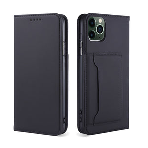 Soft Touch Flip Cover Case For iPhone