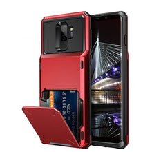 Load image into Gallery viewer, Travel Wallet Folder Card Slot Holder Case For Samsung S9Plus/S9