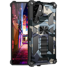 Load image into Gallery viewer, Camouflage Luxury Armor Shockproof Case With Kickstand For Samsung Galaxy S22Ultra