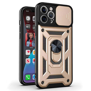 Luxury Lens Protection Vehicle-mounted Shockproof Case For iPhone