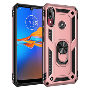 2022 Luxury Armor Ring Bracket Phone case For MOTO E6 Plus-Fast Delivery