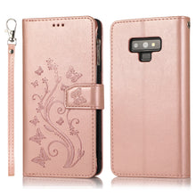 Charger l&#39;image dans la galerie, Portefeuille en cuir à fermeture à glissière de luxe Flip Multi Card Slots Cas pour Samsung Galaxy Note9