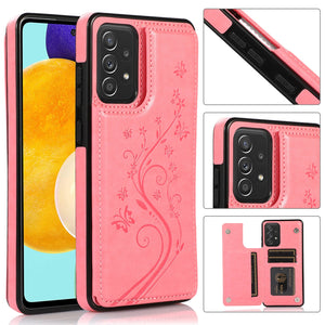 Luxury Butterfly Wallet Phone Case For Samsung Galaxy A53 5G