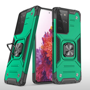 【HOT】Vehicle-mounted Shockproof Armor Phone Case  For SAMSUNG Galaxy S21ULTRA 5G