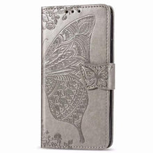 Load image into Gallery viewer, Luxury Embossed Butterfly Leather Wallet Flip Case For Samsung Galaxy S21 Series
