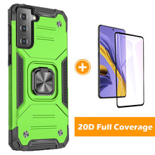 Charger l&#39;image dans la galerie, 【 hot】 Samsung Galaxy s21plus 5G carborne Earthquake - proof Armored PHONE CASE