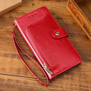 All New Multifunctional Zipper Wallet Leather Flip Case For SAMSUNG Galaxy A71